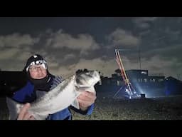 Bass Fishing In Extremely Harsh Conditions!