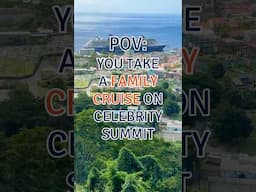 POV: You take a family cruise on the 24-year-old Celebrity Summit #cruise #shorts