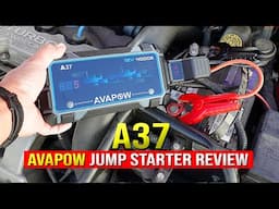 AVAPOW 4000A Jump Starter Review (A37)