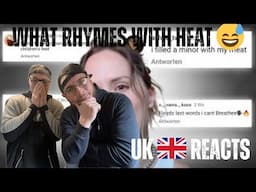 CHAT MUSIC REACTION TO 'WHAT RHYMES WITH HEAT/LEAVES' (UK Independent Artists React) YO THIS IS NUTS