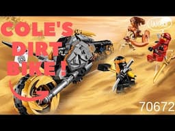 LEGO│Cole's Dirt Bike│70672