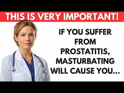 If you suffer from prostate issues and masturbate, watch this video…