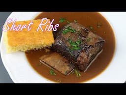 Red Wine Braised Beef Short Ribs