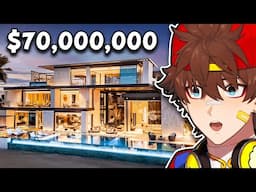 Exploring a $70,000,000 Dubai Mansion! | Kenji Reacts