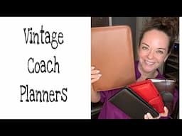 Vintage Coach Planner talk!