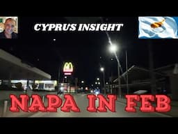 Driving Ayia Napa In February - What is Open?