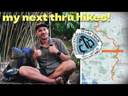 5,000 miles in 2025! My Thru Hiking Plans This Year