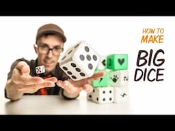 How to Make Big Dice | Board Game Upgrade DIY