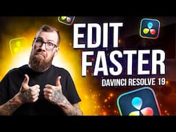 How To Edit FASTER With The NEW Transcribe Tool In DaVinci Resolve 19!