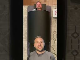 Head Out vs Head In The Sauna - Does It Make A Difference? ft. 1Love Health Sauna Dome #shorts