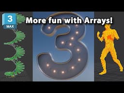 Advanced Array uses in 3ds Max