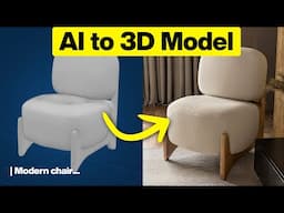 New AI Generates 3D Models in SECONDS! (Step-by-step Tutorial)