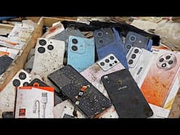 🤑Great Day! i Found Many Broken Phones & More From Garbage Dumps! Restore OPPO A3x Cracked