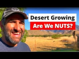 Visit our NEW Desert Garden and Homestead! Our First Steps on This Homestead