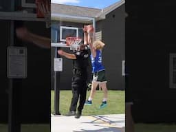 Police Officer Gets DUNKED On!