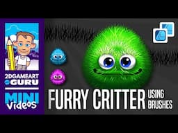 Affinity Designer Tutorial - Create Hair using Texture Brushes