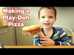 How to Make a Play-Doh Pizza // Mommy Etc