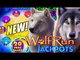 NEW! WOLF RUN JACKPOTS (MECHANICAL REELS) Slot Machine (IGT)