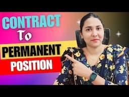 How to switch from Contract to Permanent Position in any IT Company| Tips to follow and FAQ's shared