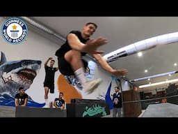 Iconic PARKOUR record! | Guinness World Records