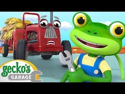 Oh No! The Tractor Trouble | Gecko's Garage Stories and Adventures for Kids | Moonbug Kids