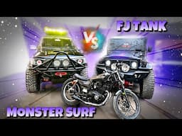 Toyota Fj-40 Tank Vs Toyota Surf Lifted Beast 🔥👌🏻 2 Beasts in one Vlog ❤️