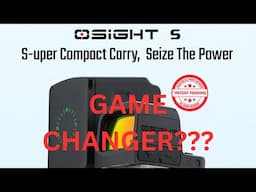 OSIGHT S-Micro Red Dot Unboxing and Installation.  Holosun 507/EPS Carry Comparison #osight #edc