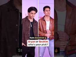 Aryan Khan or Ibrahim Ali Khan—who’s your favorite star kid? #shorts #instantbollywood