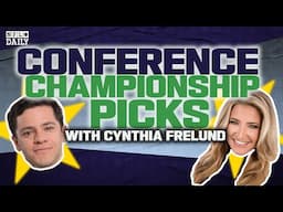 NFL Conference Championship Spread Picks with Cynthia Frelund