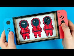 Cardboard Nintendo & Drawing Security Guards 🐹 from Squid Game 2