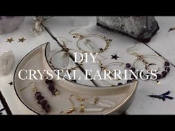 ★ diy crystal earrings ★