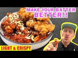 LIGHT and CRISPY FRYING BATTER -Part 1-