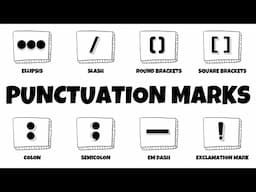 Punctuation Marks - English Vocabulary