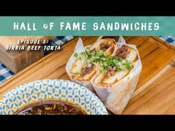 Perfect Birria Beef Torta Recipe | Hall of Fame Sandwiches | Chef Matt Basile | Summer BBQ