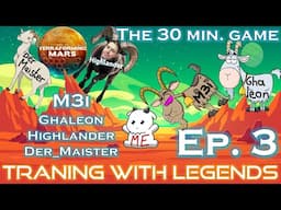 The 30 Min. Panic Game feat. M3i, Ghaleon, Highlander & Misplays | Training with Legends Ep. 3