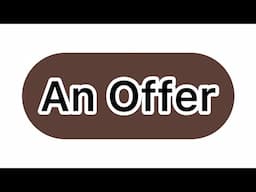 An offer//types of an offer//Law of contract (Business law)