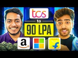 SECRET Strategy To Get INTERVIEW Calls 🔥TCS to 6 offers at Amazon, Microsoft w/  @ShreyanshGoyal