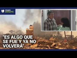 Hispano pierde su casa por incendio forestal en California: la construyó durante años con su esposa