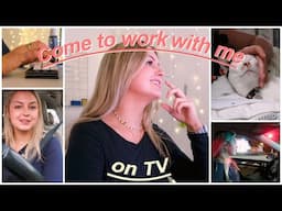 Day in My Life Working in TV | Part 2 (Work & Acting Class)