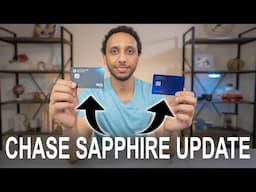 HUGE UPDATE To Chase Sapphire Reserve/Preferred Rewards