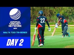 🔴 ECN Malta T20I Tri-Series, 2025 | Day 2 | 4 Feb 2025 | Live International Cricket