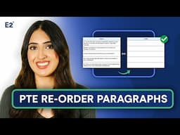 PTE Reading: Re-order Paragraphs | 3 Practice Tasks with Answers