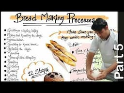 Bread Making Course | Part 5 | All Steps | In Detail | Concepts with Bonus