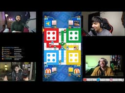 🟥RACHITROO VS YESMARTIPIE VS CHAPATI VS ANDREOBEE LUDO MATCH 🟥FULL TIME STREAMER ARC 🟥JOIN