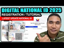 NATIONAL ID REGISTRATION ONLINE 2025 | PAANO KUMUHA NG DIGITAL NATIONAL ID PHILIPPINES 2025