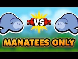 Super Auto Pets but we can only use MANATEES