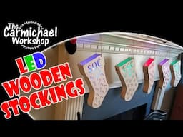 Santa Can't Miss These Cool LED Christmas Stockings