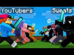 Minecraft's 50 Best YouTubers VS Sweats