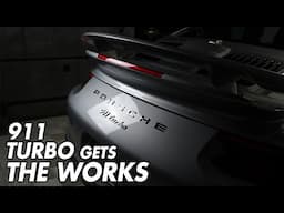 Ultimate Porsche 991 911 Turbo Detailing: Dry Ice, Laser Cleaning, and Full PPF