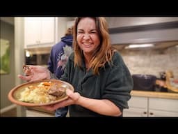 Our FAVORITE Pot Roast (Cook Family Dinner with me) | Kitchen VLOG